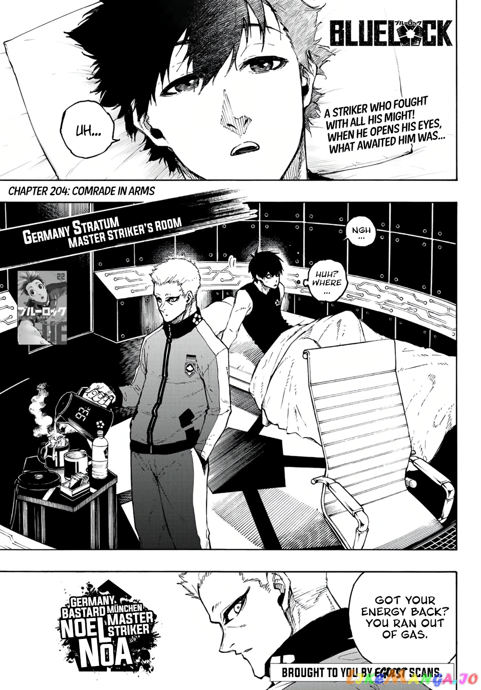 Blue Lock Chapter 204 image 02